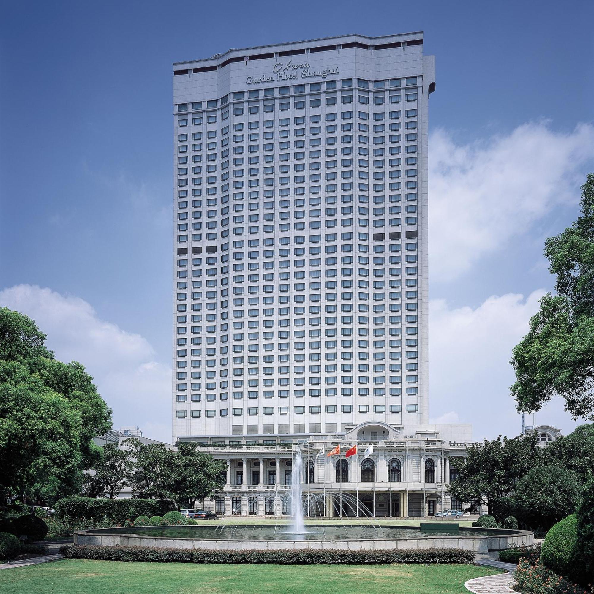Okura Garden Hotel Shanghai Exterior foto